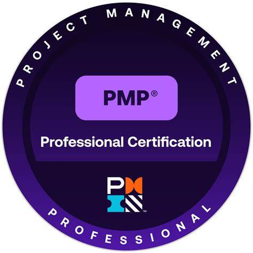 PMP Project Management Professional credential badge